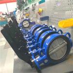 china factory wholesale wafer butterfly valve with handle operated