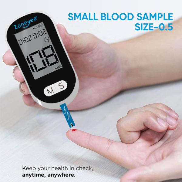 Medical Accuracy Glucometro Blood Glucometer With Test Strips Blood Sugar