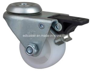 Wholesale 80kg Bolt Hole Brake Po Machine Caster 3182-04 for White Color Application Brake from china suppliers