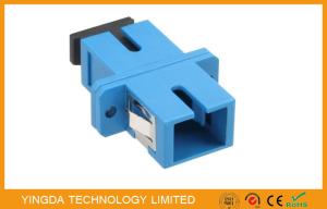 Wholesale Single - mode Duplex Optic Fiber Adapter SC / UPC With Stainless Steel Clip from china suppliers
