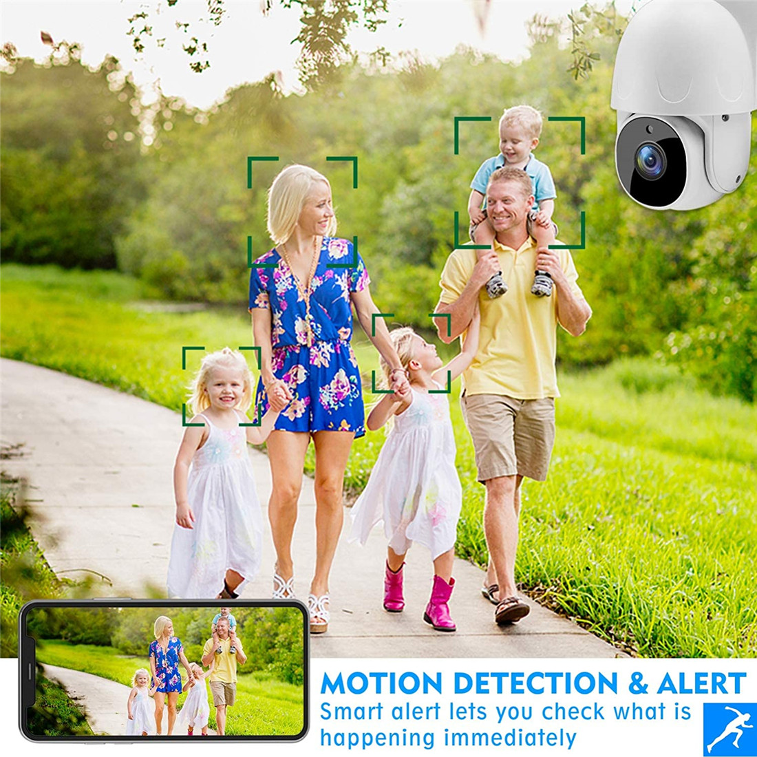 Tuya Smart Life Google Alexa PTZ 1080P 2MP HD Waterproof Outdoor IP Camera P2P WiFi Security Camera CCTV Surveillance