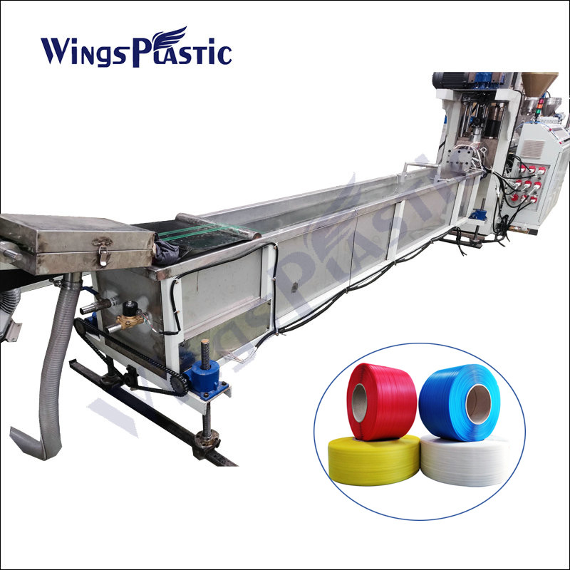 PET PP Strap Band Extrusion Line Extruder Equipment 10-50 M/min Winding Speed