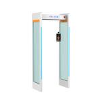 High Accuracy Walk Through Metal Detector Human Body Temperature Measurement