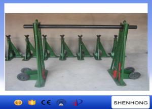 Wholesale 76MM Axis Bar Cable Drum Jacks / Hydraulic Drum Jack 5T Load Capacity from china suppliers