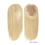 16" 100% Chinese Cuticle Remy Hair Toupee for Women Hair Silk Top Hair Topper