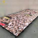 Professional P3.91 P7.75 Indoor LED Dance Floor Panels with 600KG/SQM Withstand