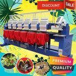 Best china 6 heads 15 needles industrial computer embroidery machine like tajima