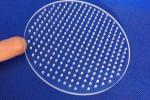 Quartz Perforated Sieve Laser Dotting Perforated Quartz Glass