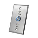 HS70L ANSI 115*70mm Thin faceplate Stainless Steel Push Button,Output NO/NC/COM