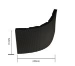 Full color 360 Degree Cylinder LED Display Outdoor Column curve Screen