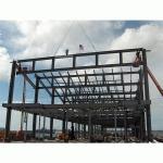 Framed Commercial Office Steel Structure Building Truss Prefabricated