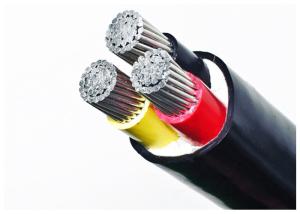 Wholesale U-1000V Unarmoured Three Core Aluminum Conductor PVC Insulated &amp; Sheathed Cable from china suppliers
