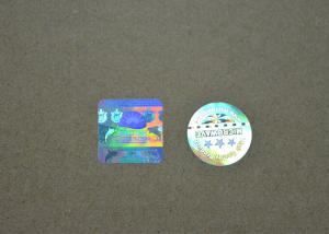 Wholesale Hot Stamping Foil Holographic Security Stickers For Electronic Packages from china suppliers