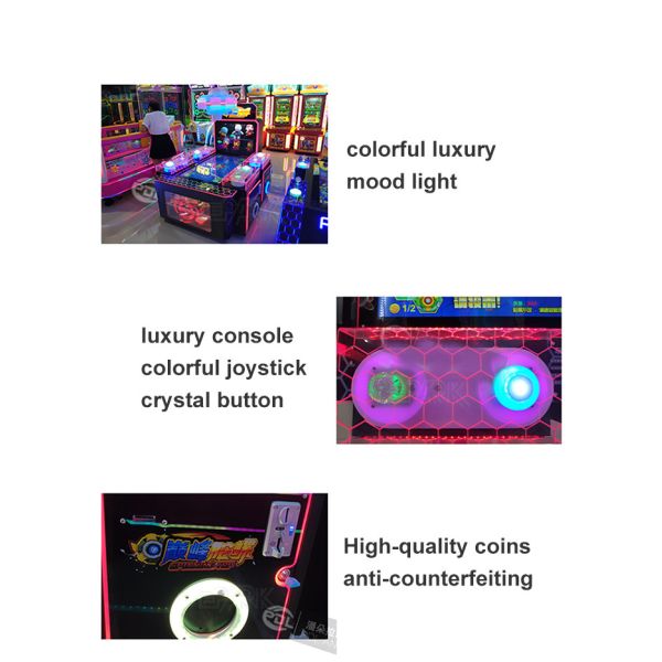 4 Players Peak Gyro Ticket Redemption Game Machine for Amusement Park