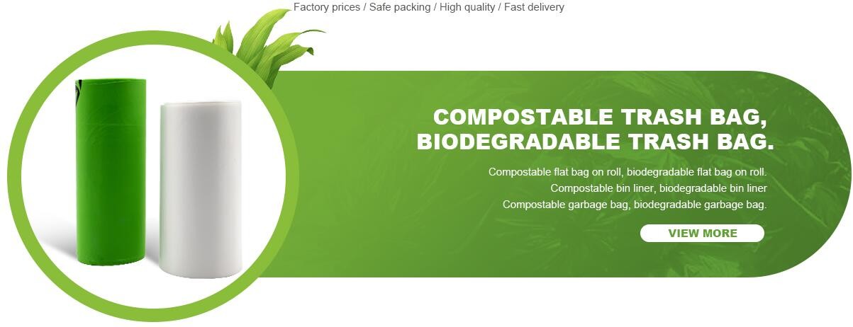 Bio Degradable Biodegradable Compost Bags Cornstarch Carton Liners