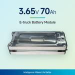 3.65V70Ah UL Certified NMC Lithium Battery Module For Tipper Truck And Delivery