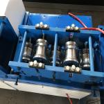 3kw High Speed Shutter Door Roll Forming Machine Space Save In Blue Color