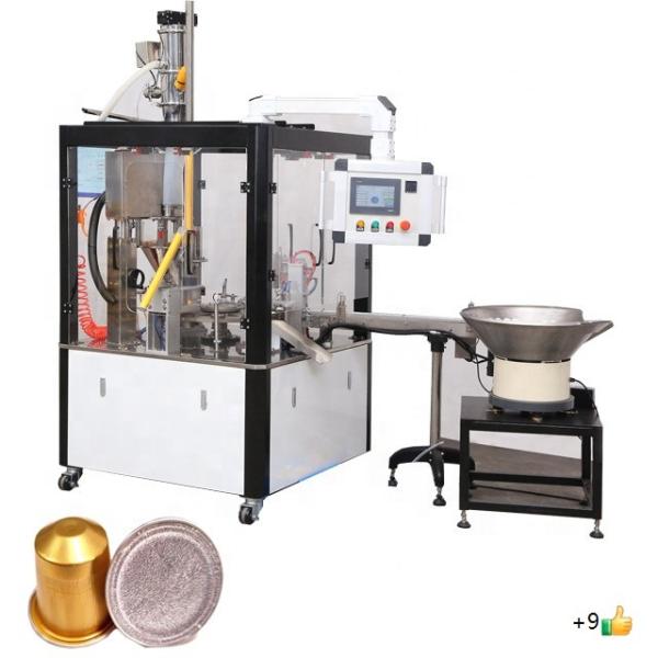 Automatic Coffee Capsule Packaging Machine SUS304 Special Filling Machines For