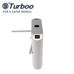 Waist Turnstile Security Gate Pedestrian Waterproof Semi Automatic Access