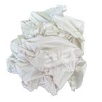 High cotton Recycled Regular size white cotton 10kg Bag Cut Sheeting RAGS
