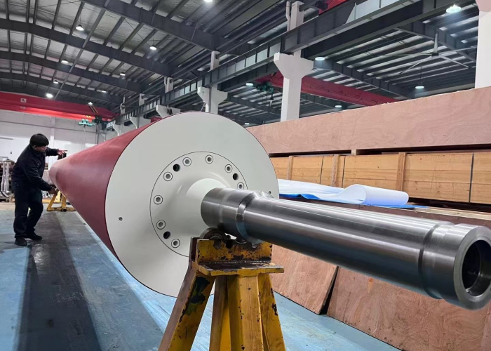 Wholesale Smooth Surface Rubber Roller for Plastic Film Industry from china suppliers