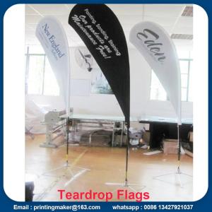 Wholesale Freestanding Teardrop Banner Flags with Spike Base from china suppliers