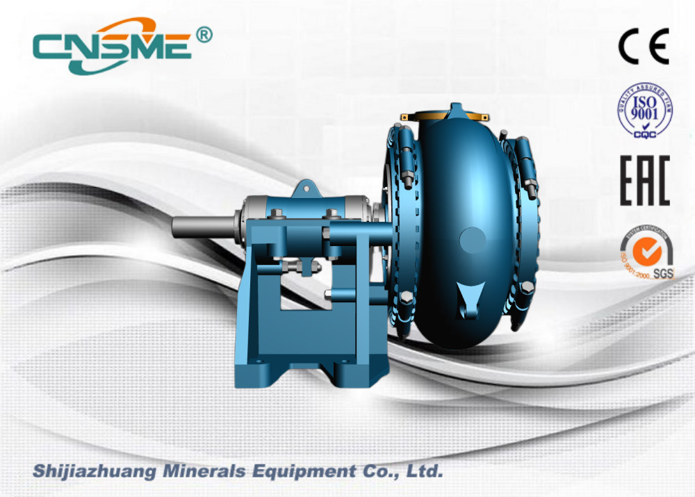 Max 178mm Big Particle River Sand Dredging Gravel Slurry Pump CNSME 10/8F-G