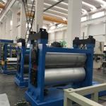 0-10m/Min Roofing Sheet Making Machine , Aluminum / Steel Embossing Machine