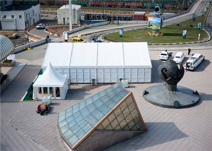 15m * 40m ABS Solid Aluminium Frame Tents For Storage / Exhibition / Party