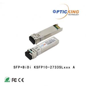 Wholesale TX1330nm RX1270nm 20KM 10G BIDI SFP+ Small Form Factor Transceiver from china suppliers
