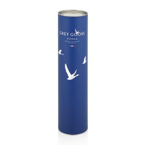 Wholesale Custom Printed Biodegradable Cylinder Paper Cardboard Boxes Tube Cosmetic Packaging Tube Box With Mental Lid from china suppliers