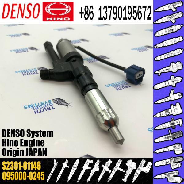 For HINO K13C 23910-1145 23910-1146 S2391-01146 Diesel Fuel Injectors 095000
