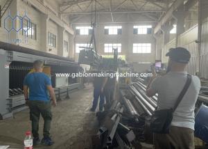 China Highly Durable Gabion Production Line With Mesh Size 60*80mm-120*150mm And 7.5KW Power on sale