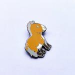Black Nickel Cute Animal Design Zinc Alloy Die Casted Hard Enamel Lapel Pins