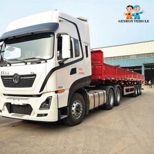 Wholesale FUWA Axles 60Tons Sidewall 53 Ft CCC Drop Side Semi Trailer from china suppliers