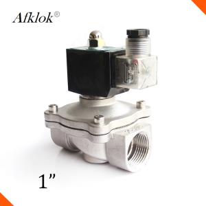 Wholesale Stainless Steel Lpg Solenoid Valve -5~60℃ Pilot Operating CE Certification from china suppliers