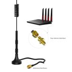 Stable Signal Dual Band Outdoor Car DAB Rubber Loop Spring 4G Magnetic Base
