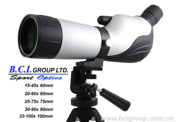 High Definition Spotting Scope 20-60x80mm 33-100x1000mm Fully Multi - coated