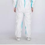 Fire Retard Disposable Surgeon Gown , Knit Cuff Latex Free Disposable Theatre
