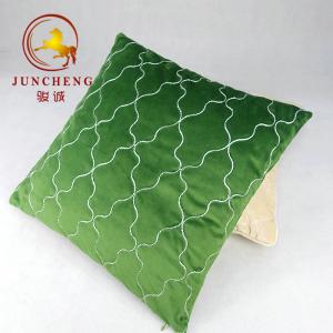 Wholesale Wholesale solid velvet fabric cushion home decoration velvet quilted cushion cover from china suppliers
