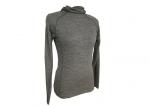 Wicking Mens Wool Sportswear Hoodies Quick Dry For Cycling Training / Running