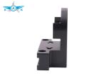 Robotic CNC Titanium Parts Black Color Ra 0 . 1 - 3 . 2 Surface Toughness