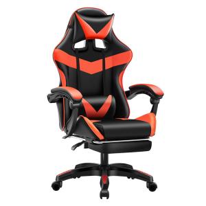 Wholesale Adult Gaming Chair with Footrest Headrest and Lumbar Support in Technological Leather from china suppliers