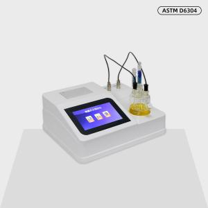 Wholesale 0.01ugH2O Petroleum Test Equipment 60w Karl Fischer Titrator ASTM D6304 Standard from china suppliers