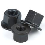 Grade 10 Black Oxide Coating Large Hexagon Flange Nuts