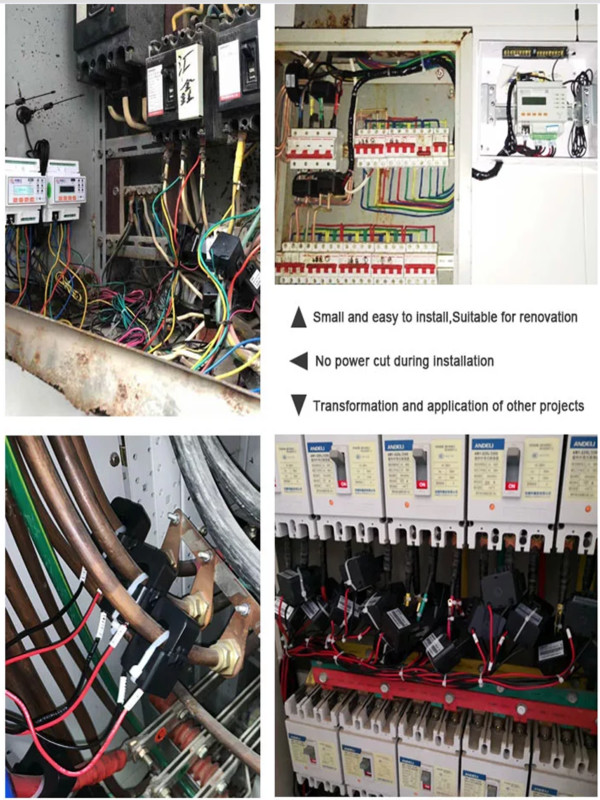 Three Phase Low Voltage 660V Sct Current Transformers Easy Installation