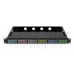 1U MPO High Density Fiber Optic Rack Mount Fiber Patch Panel With The Rapid