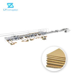 Wholesale 1800mm Corrugated Cardboard Machine Fully Automatic PLC Control from china suppliers