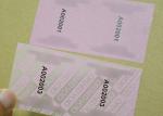 PET Film Material Printable Tamper Proof Labels Reveal Hidden Message