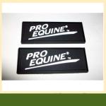 Garment accessories customized pvc patches 3d silicone rubber garment label